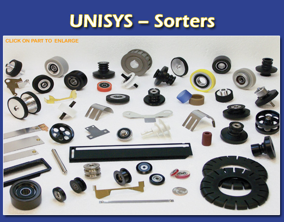 Unisys Check Sorter Parts